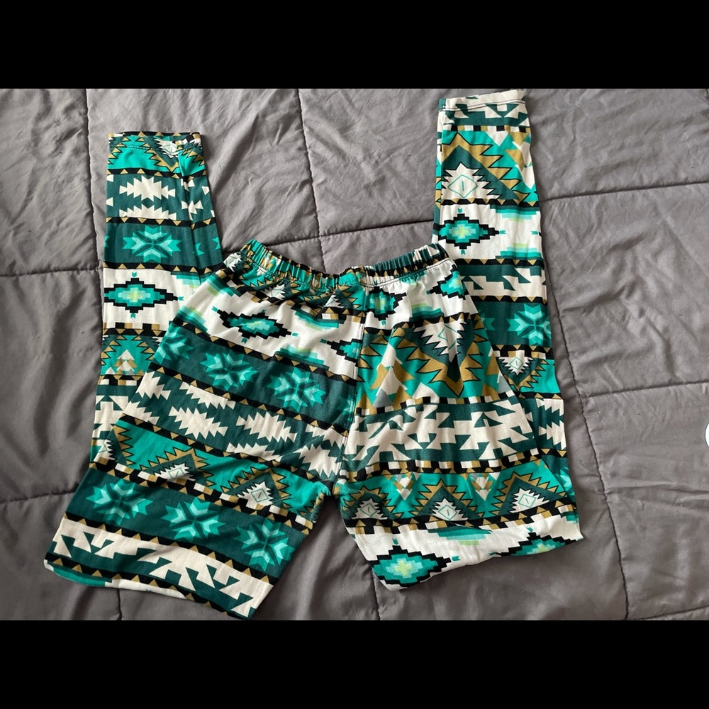 Aztec leggings